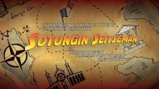 Sotungin lukioteatteriesityksen mainosjuliste